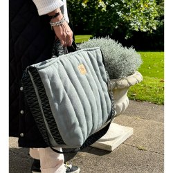 Freja crossover DIY - Dusty mint quilt