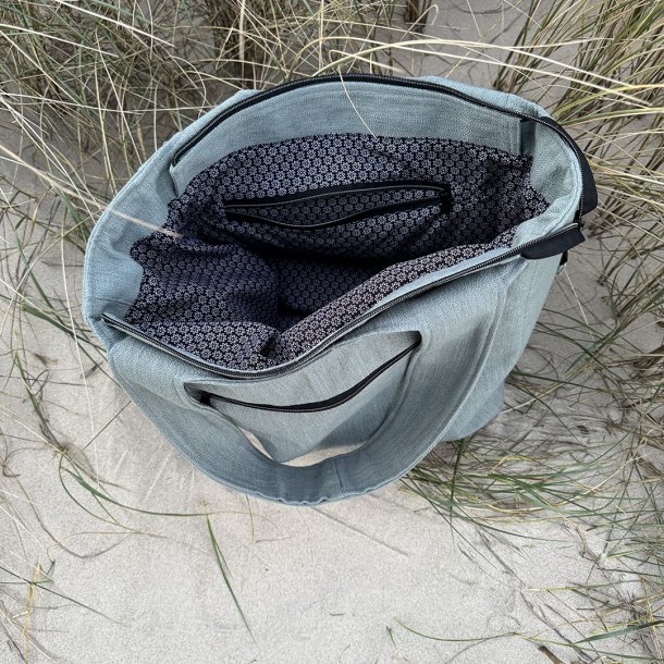 Sille skuldertaske DIY - Dusty mint