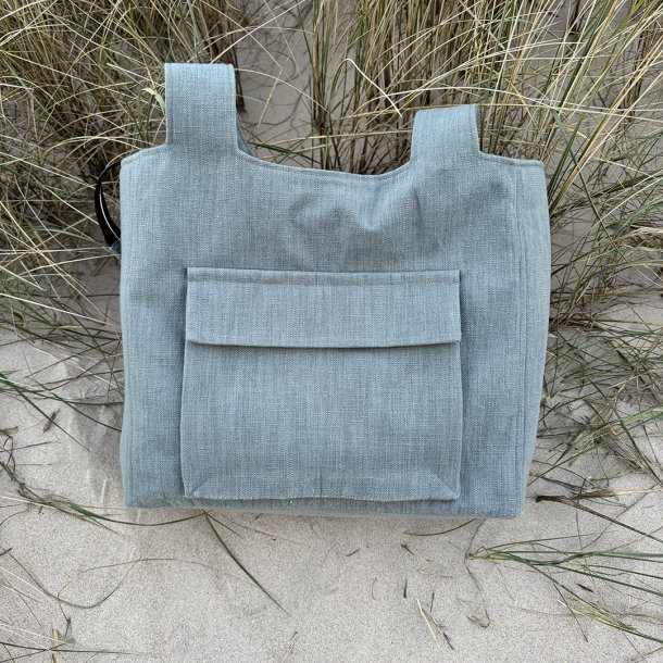 Sille skuldertaske DIY - Dusty mint