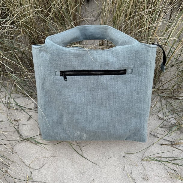 Sille skuldertaske DIY - Dusty mint