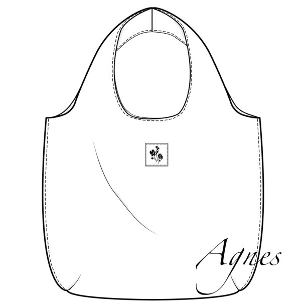 Agnes tote bag snitmnster - PDF A4