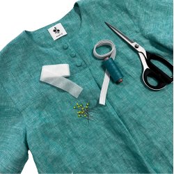 Ella bluse - Snitm�nster papir