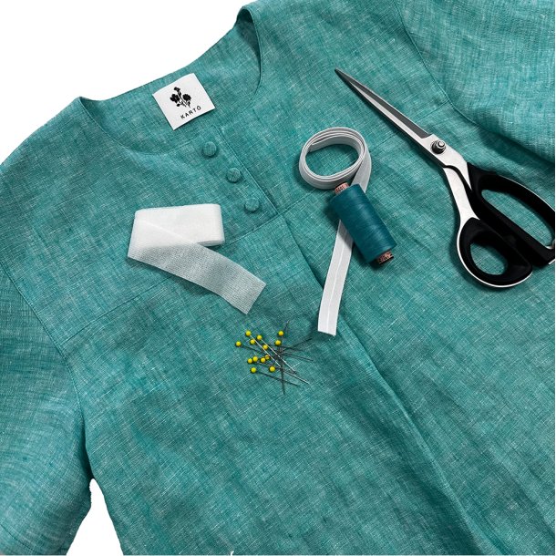 Ella bluse - Snitm�nster papir