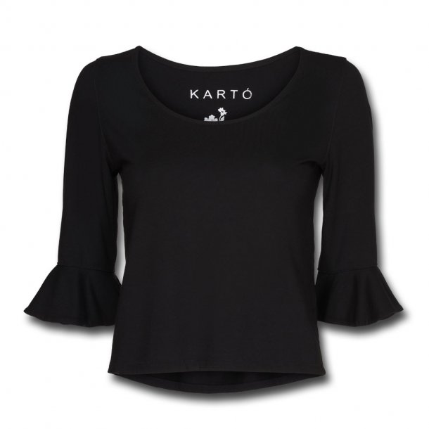 Emma bluse DIY - Sort