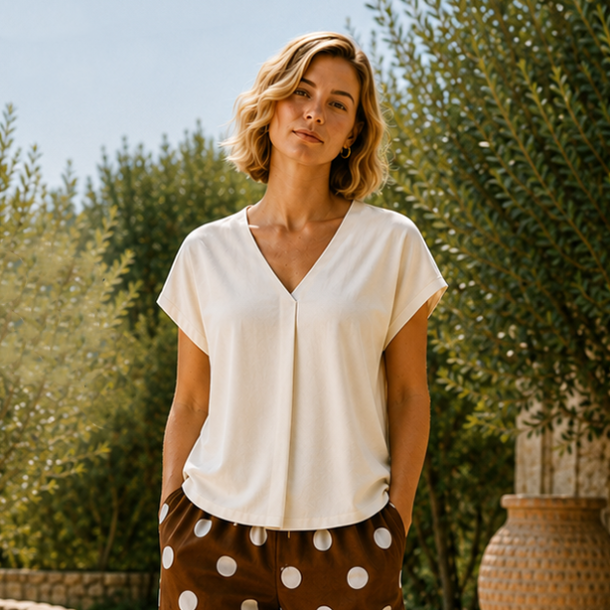 Light &amp; Lush Viscose - R�hvid 
