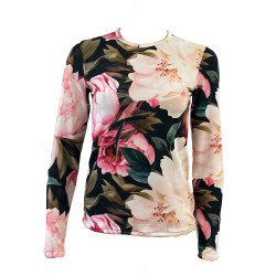 Viscose Jersey Avalana - Romantisk Roseprint